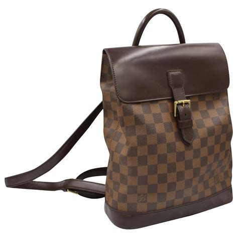 louis vuitton medium backpack|Louis Vuitton checkered backpack.